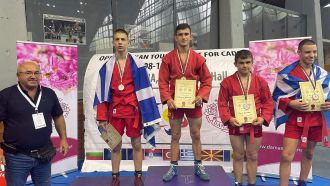 Недялко Дамянов е бронзов медалист от балканския турнир по самбо за кадети 