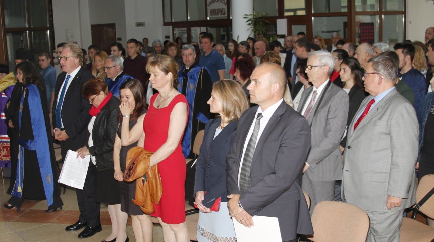 Невена Петкова поздрави преподаватели и студенти в ТУ Габрово