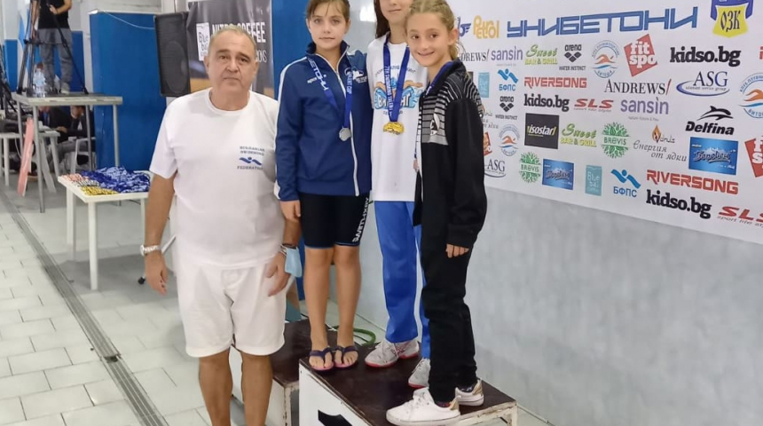 Три медала завоюва плувкинята Яна Петкова на турнира „Talent cup